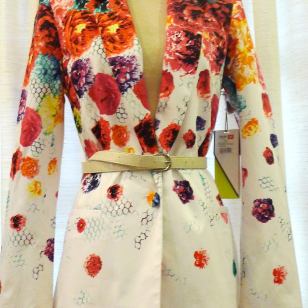 Prabal Gurung Floral Blazer - Picture 5 of 6